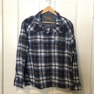 Jachs Girlfriend Flannelette Button Shirt